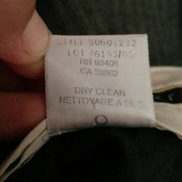 Theory gray Wool straight flare legged dress pants size 0 (294) - Picture 4 of 8